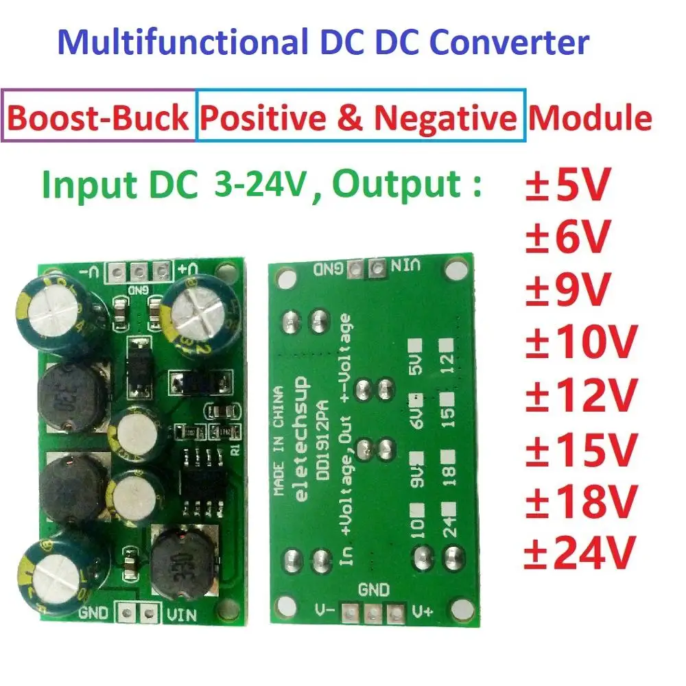 TPS65131 DC-DC Single Voltage To Positive Negative Switching Power Supply Module TPS65131 DC-DC Single Voltage To Positive Negative Switching Power Supply Module