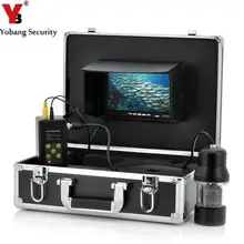 YobangSecurity 1/3 CCD 700TVL Underwater Fishing Camera video Fish Finder 7″ LCD Monitor 20M-100m Cable LED Rotate 360 Degree