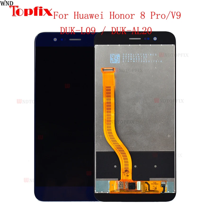

Huawei Honor 8 Pro LCD huawei honor V9 Display Touch Screen Digitizer For Huawei Honor 8Pro LCD DUK L09 AL20 Screen Replacement
