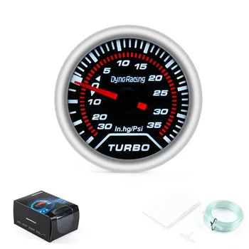 

Dynoracing 2 inch 52mm Car Smoke Lens Turbo Boost Gauge Psi Display Turbo Boost Meter Car Meter BX101226