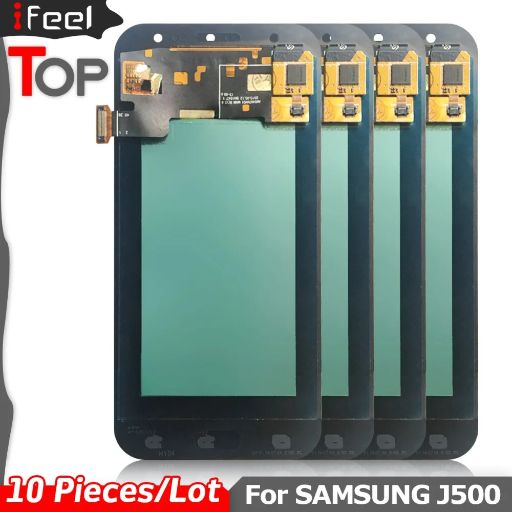 10 шт./лот протестированный супер AMOLED ЖК-дисплей для Samsung Galaxy J5 j500 J500F J500FN J500H J500M ЖК-дисплей+ сенсорный экран
