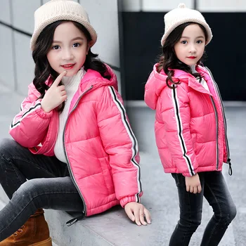 

Big Size Baby Girls Winter Jacket Autumn Winter Jacket For Girls Winter Coat Kids Clothes Children Boys Warm Outerwear Coats