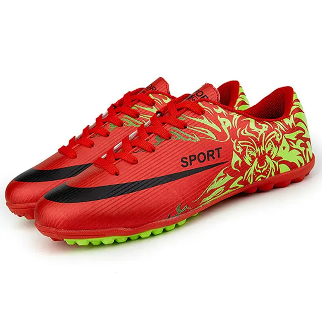 Футбольные шипованные бутсы дерн обувь для футбола, Бутсы TF хард корт кроссовки zapatos de futbol hombre schoenen mannen - Цвет: as picture