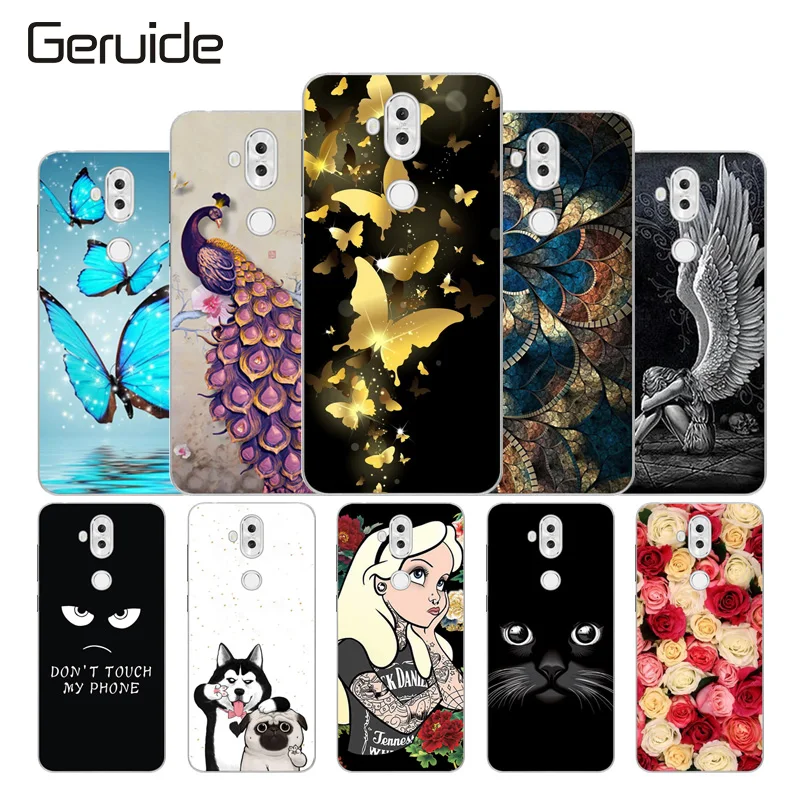 

Geruide Color Printed Case for Asus ZenFone 5 Lite ZC600KL Case Soft Silicon Phone Cover Capa 6''ZC600KL zenfone zc600kl tpu