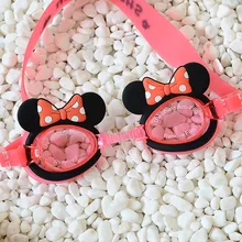 Ladies Humorous Cartoon mouse kinds swimming goggles children sports clothing swimming glasses anti fog UV A/B browsing goggles for youngsters