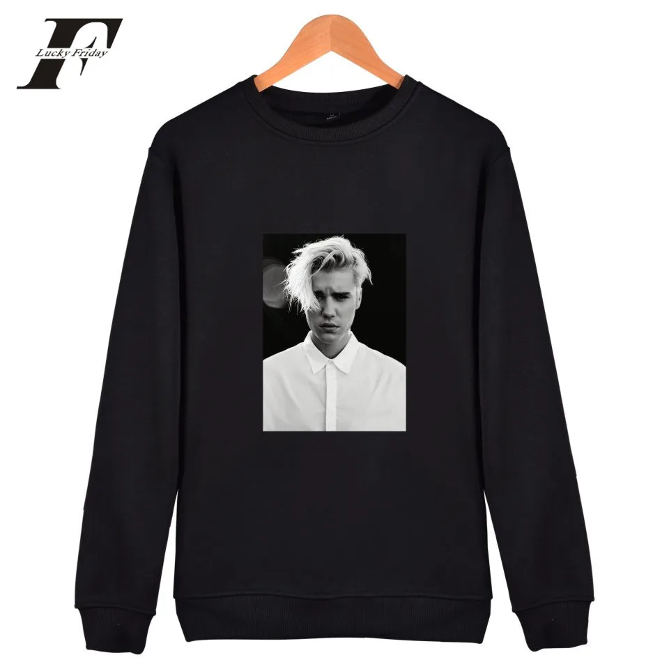 Justin Bieber New Style Capless hoodies Men/Women Kpop