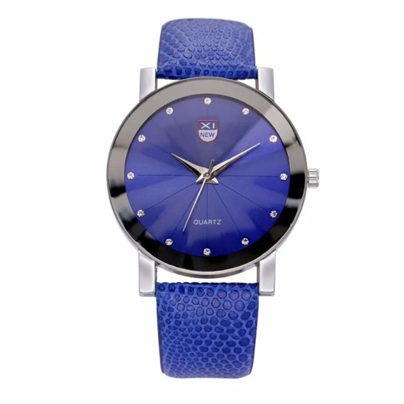 Men Watch Luxury Quartz Sport Military Stainless Steel Dial Leather Band Wrist Watch Men Women Watch Relogio Masculino D26 (8)