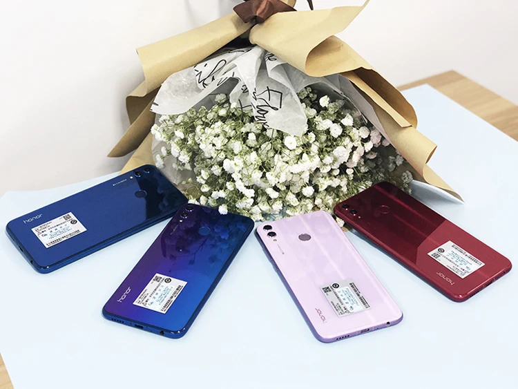 honor 8X global rom, 6,5 дюймовый экран, батарея 3750 мАч, двойная задняя камера 20 МП, Android 8,2, многоязычный смартфон