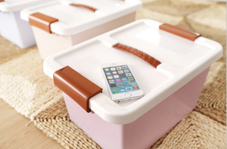 

1PC Multifunction Thicken Plastic Home Stationery Laundry Basket Baby Toys Storage Bag Fold Picnic Pouch Storage Box JG 0704