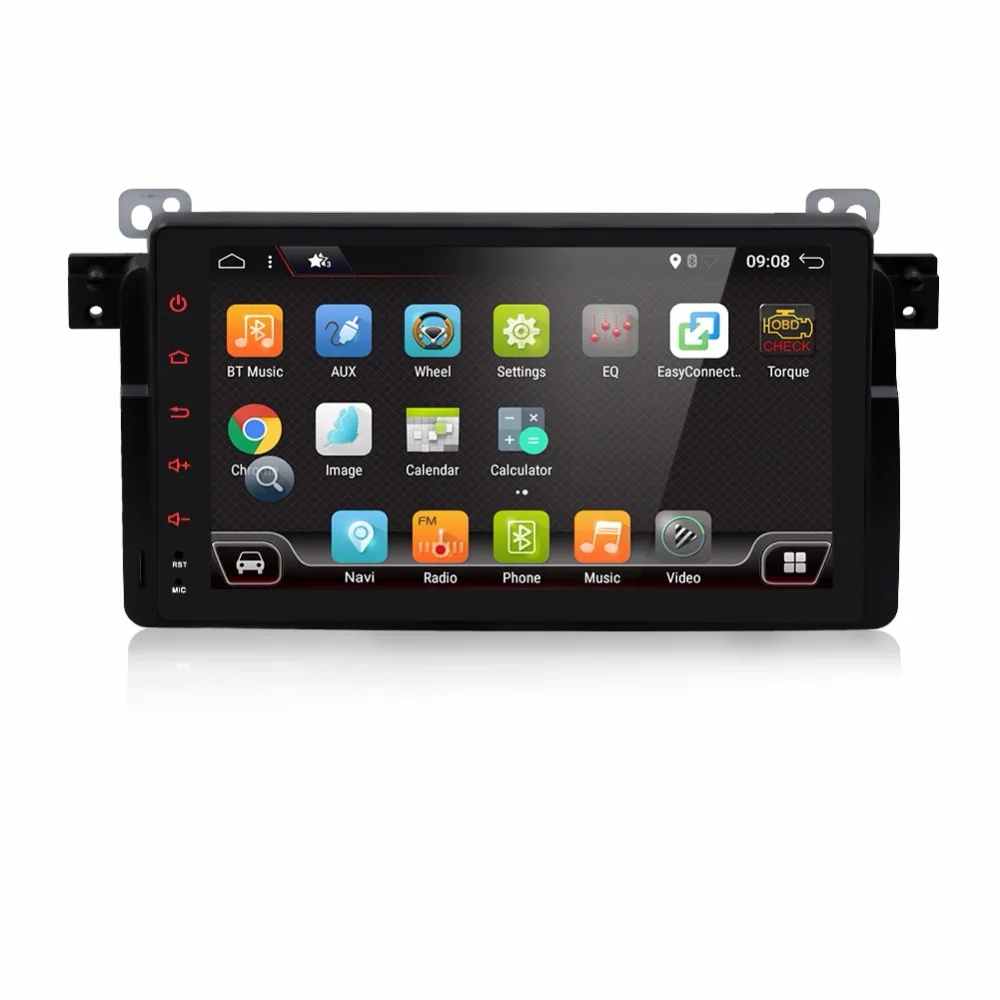 Best Android 7.1 for bmw E46,M3 Autoradio car gps navigation, wifi, radio, bluetooth, Steering wheel Canbus, Map ready, Touch screen 2