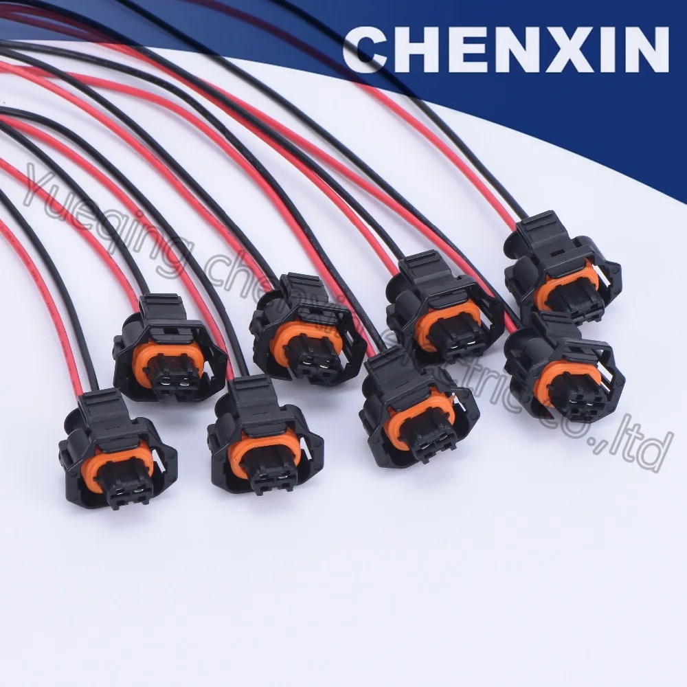 

Fuel Injector Auto Connector Harness Plug For 6.6L Duramax LLY, LBZ (Pack of 8) Line speed Cables Adapters Sockets
