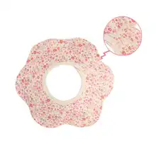 Разноцветные детские слюнявчики с цветочным слоем, водонепроницаемые Слюнявчики, детские нагрудники, поворотные оснастки, восьмиугольная круговая рисовая сумка