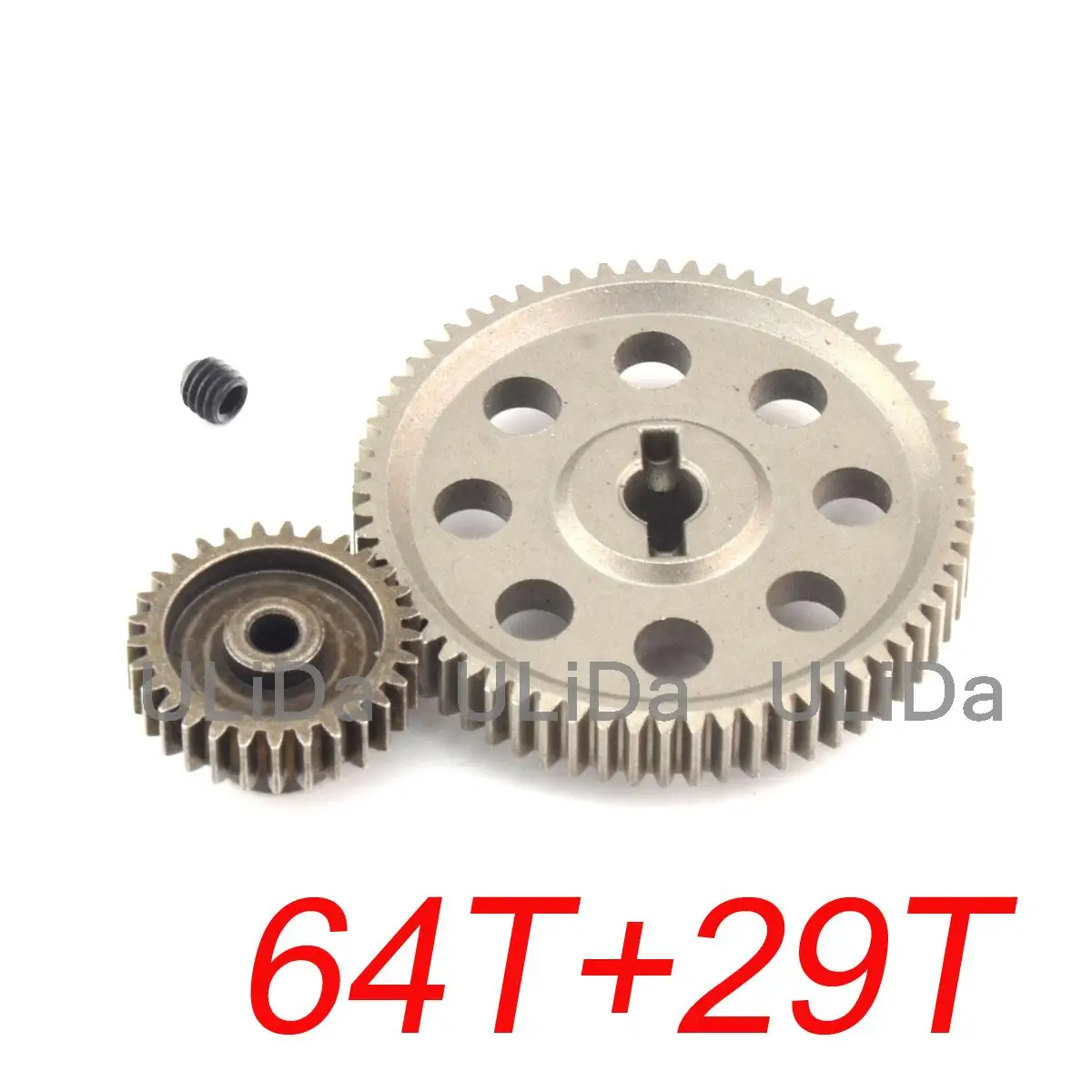 

11184 & 11189 Steel Metal Differential Main Gear 64T Motor Gear 29T For HSP 1/10 RC Model Car