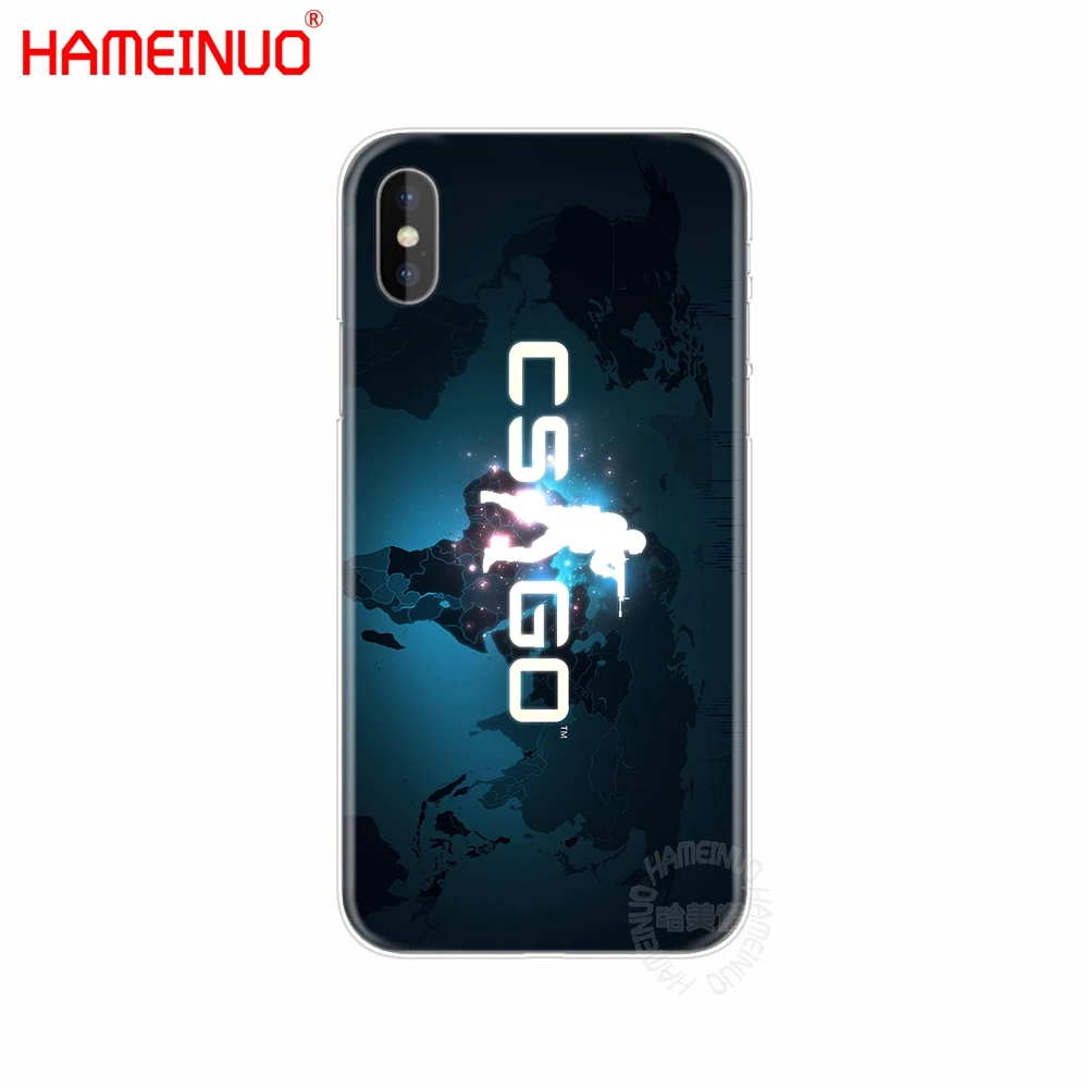 HAMEINUO Counter Strike cs go сотовый телефон Обложка чехол для iPhone X, 8, 7, 6, 4 4S 5 5S SE 5c 6s плюс - Цвет: 40190