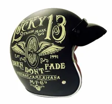 Hot sale lucky 13 JET helmet font b TORC b font motorcycle helmets font b retro