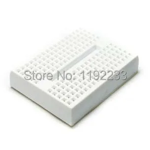 

5pcs/lot Mini Solderless White Prototype Breadboard 170 Tie-points for ATMEGA PIC Arduino UNO