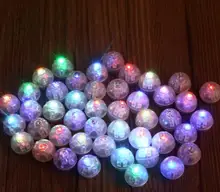 3600PCS FREE DHL White Round Led Ball Lamps Balloon Lights Multicolor RGB Flash Lights for Wedding Party Decoration YH333