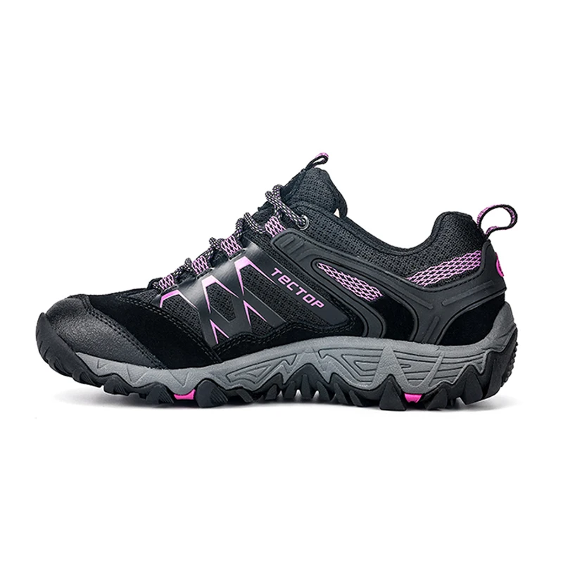 Женская уличная спортивная обувь; обувь для альпинизма на шнуровке; беговые треккинговые кроссовки; нескользящая обувь для охоты