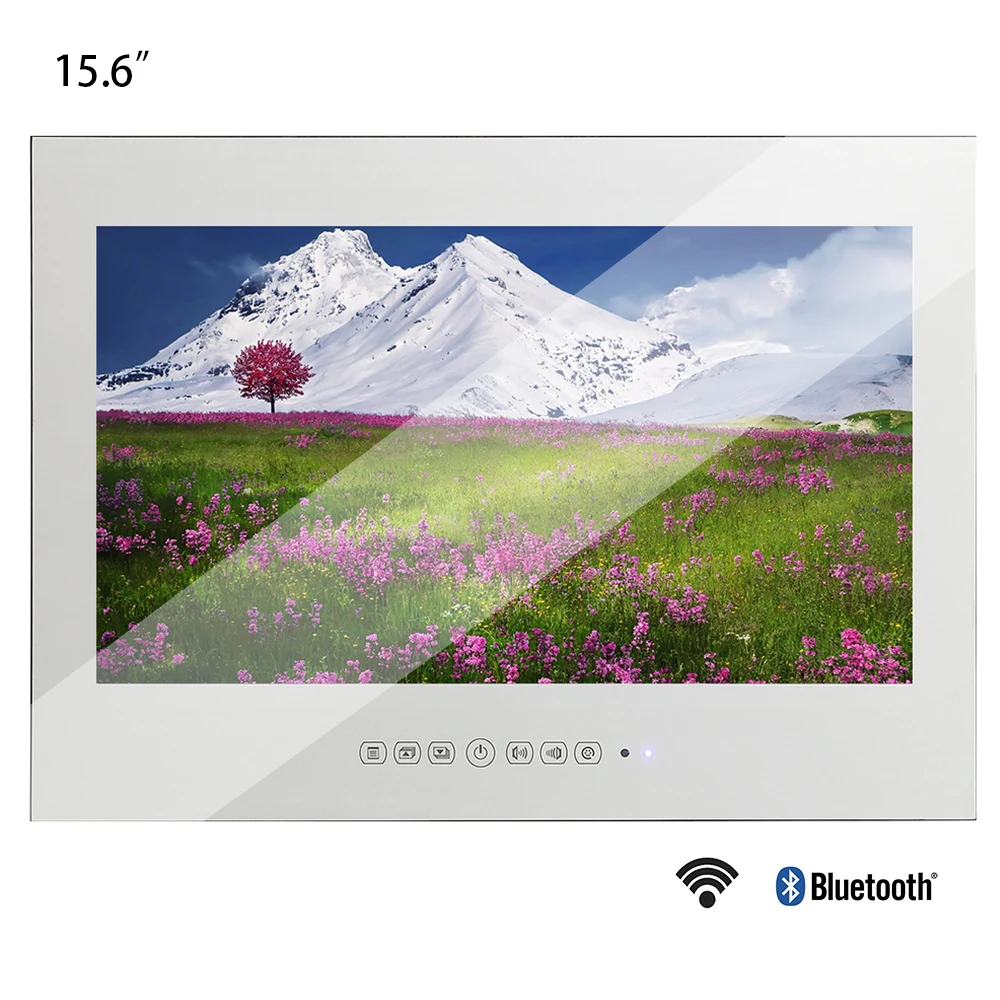 

Free shipping 15.6 inch Android 4.2 bathroom TV IP66 Waterproof Mirror TV with WIFI Full-HD1080P HDMI