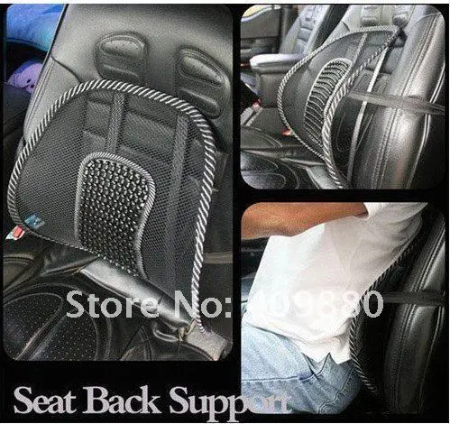 Free shipping New Car Seat Chair Massage Back Lumbar Support Mesh Ventilate Cushion Pad Black | Автомобили и мотоциклы
