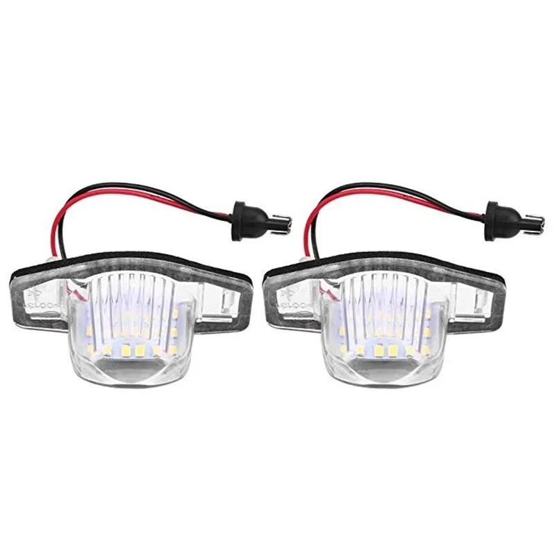 2х Бесплатная ошибка 18 1210 SMD светодиодные номерные знаки для Honda CR V подходит FR Jazz