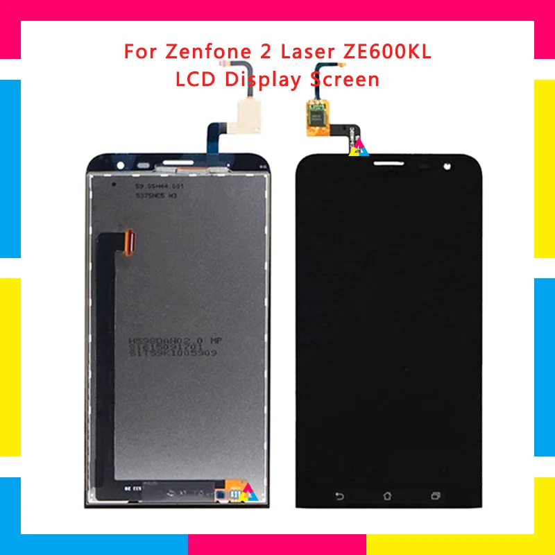 

LCD Display Screen With Touch Screen Digitizer Assembly For ASUS ZenFone 2 Laser ZE600KL Replacement