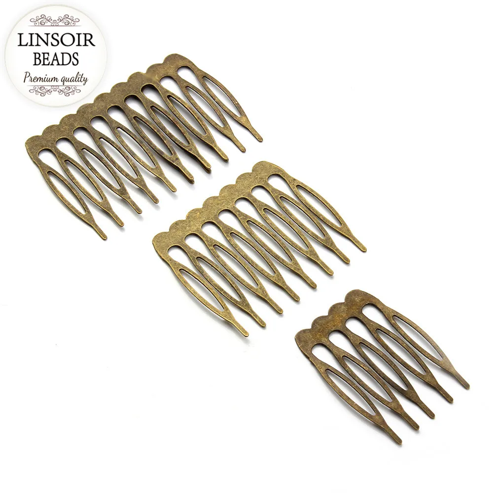 5/8/10 Teeth Metal Hair Comb Hair Clips Claw Hairpins DIY Jewelry Findings & Components Wedding Jewelry F1810 10pcs/lot hair accessory hair clip hair comb jewelry accessories