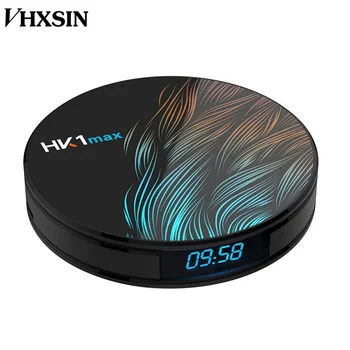 

VHXSIN HK1 MAX ANDROID 9.0 OS RK3318 Quad core 4K 4gb ram 32gb rom WIFI 3D HDR H.265 USB 3.0 tv box