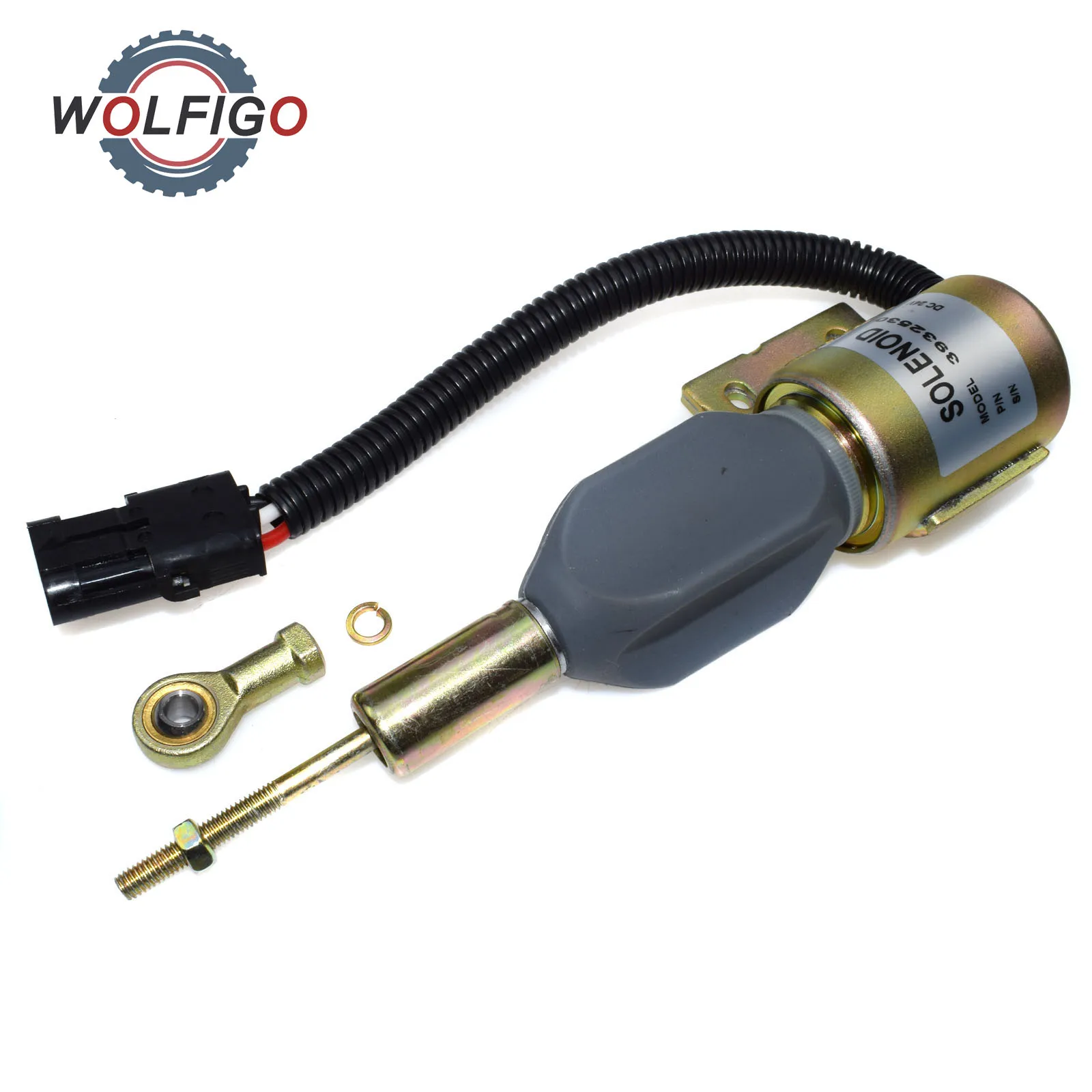 3932530 Shutoff Solenoid For Cummins 4BT//6BT 5.9 Engine 24v SA-4891-24