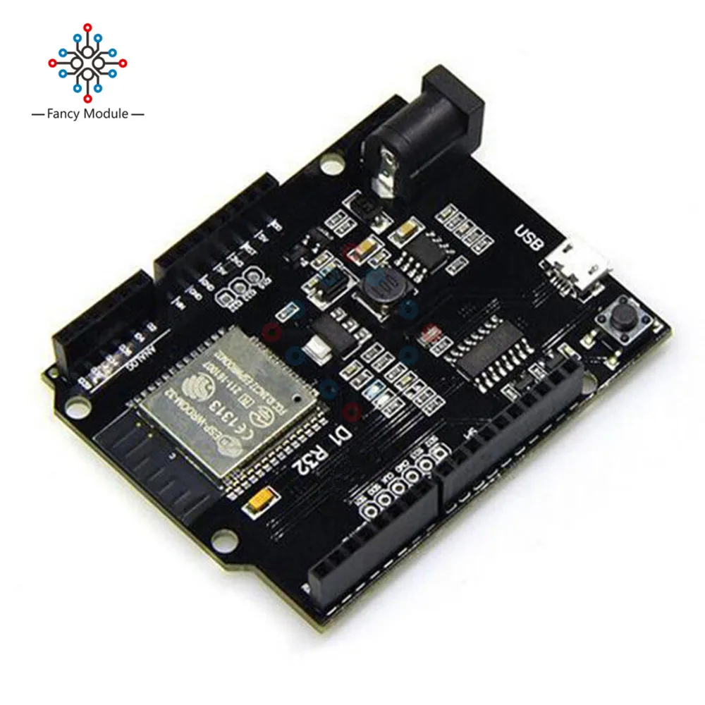 

For ESP32 WiFi Bluetooth 4MB Flash For Wemos D1 R32 Development Board Module For Arduino UNO R3 One