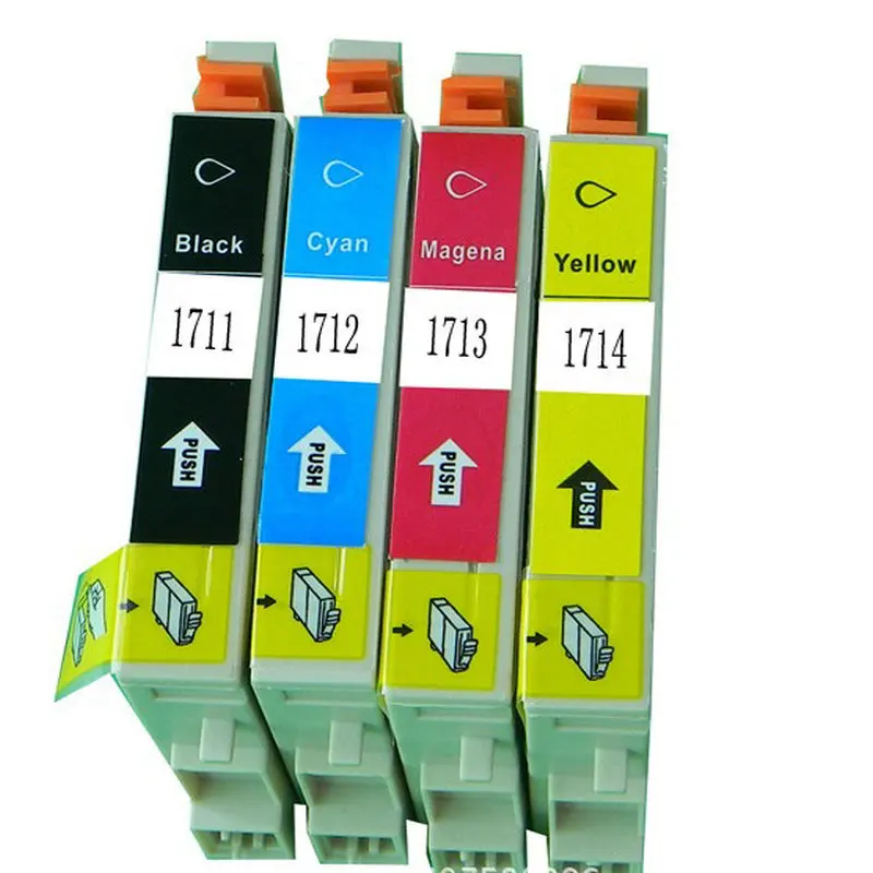 

For Epson T1711 T1701-T1704 Compatible ink cartridge For Epson t1711 Expression Home XP-103 XP-203 XP-207 XP-313 XP-413 printer