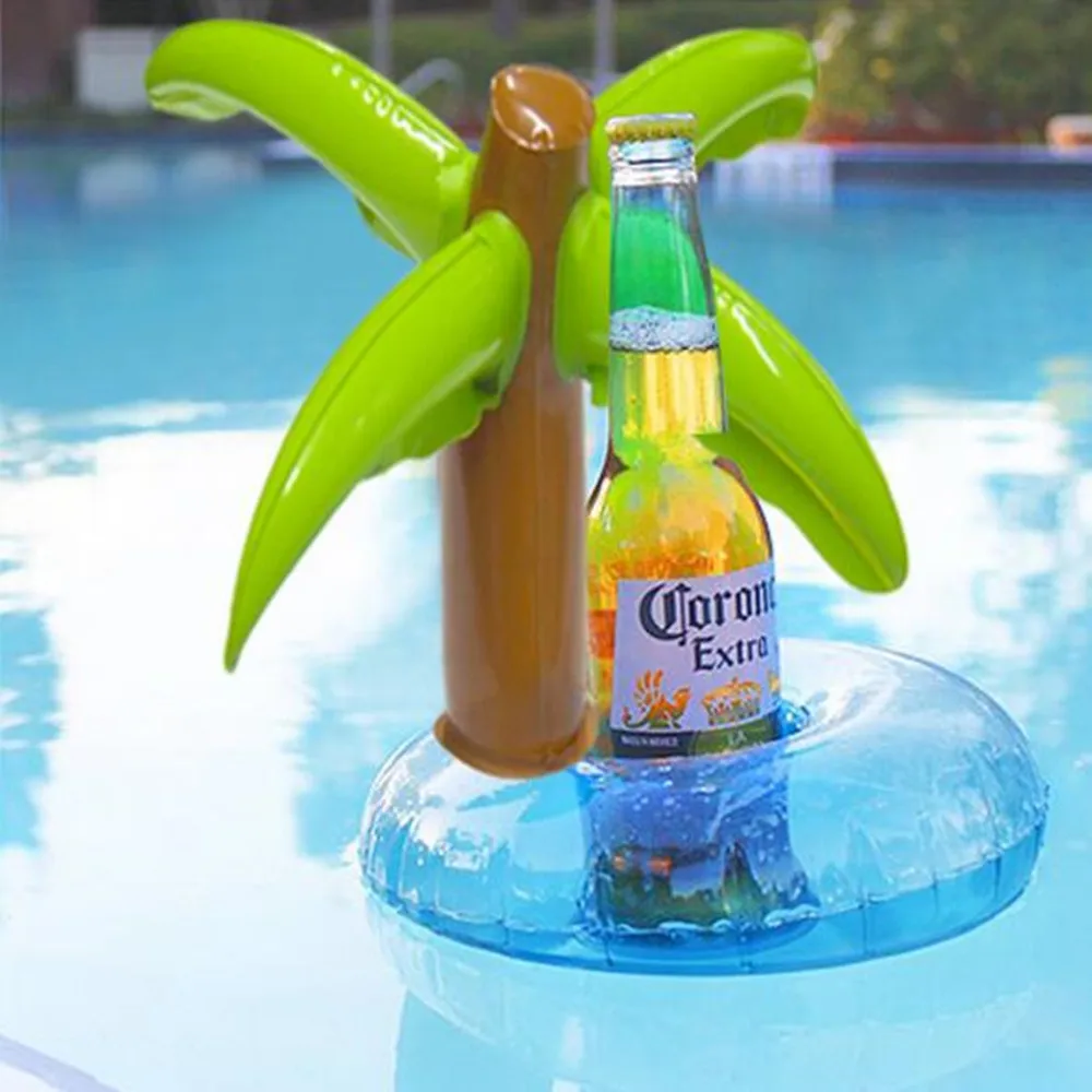 Aliexpress.com : Buy Inflatable Water Float Bath Toy Inflated Palm Tree Drink Holder Swimming