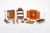 1:18 1:43 Model Car Repair Room Garage Scene Toolbox Tool Kit 1
