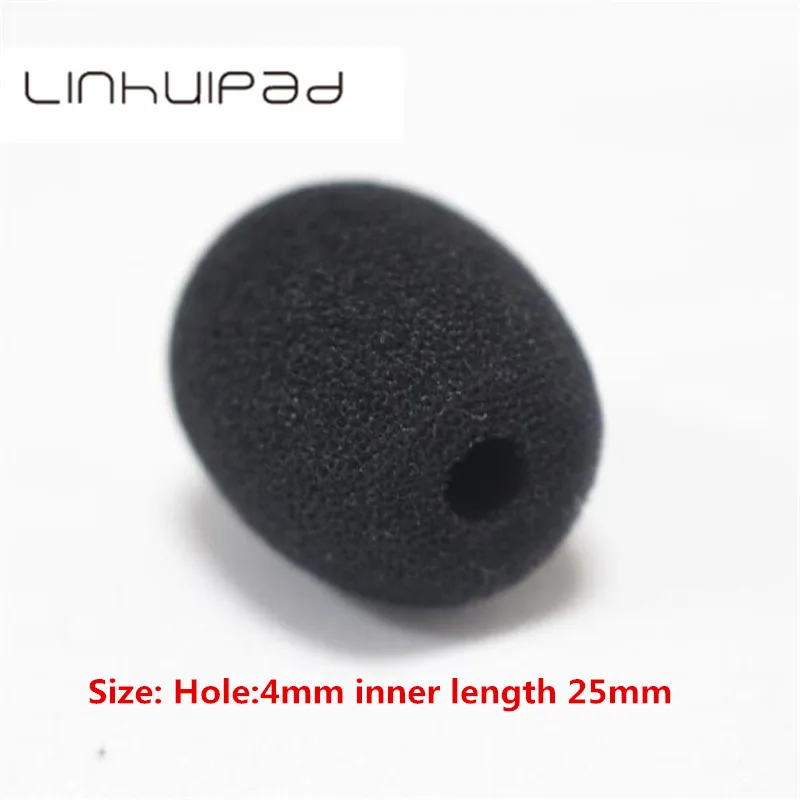 Linhuipad 4 мм пенный (мягкий) Микрофон для лобового стекла микрофон Губка крышка