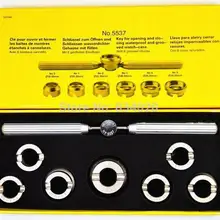 5537 Ручка инструмент для часов-7 шт./компл. часы Задняя крышка открывалка ключ удаления для RLX(18,5 мм-36,5 мм