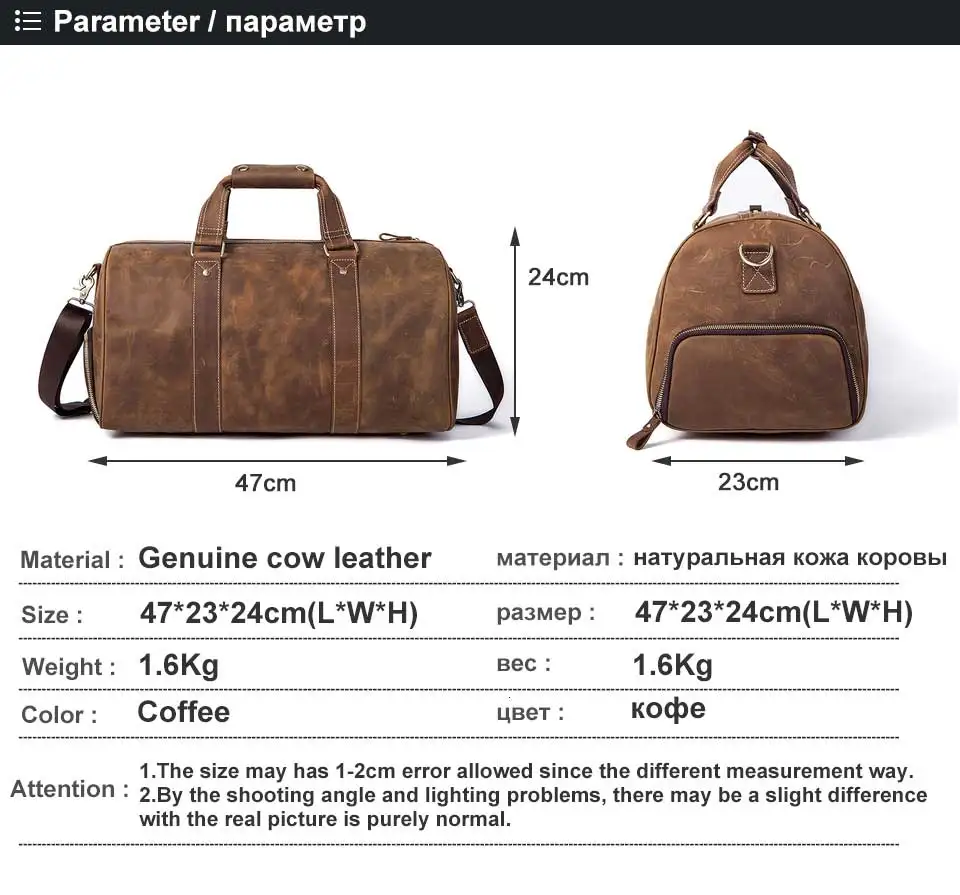 men travel bag