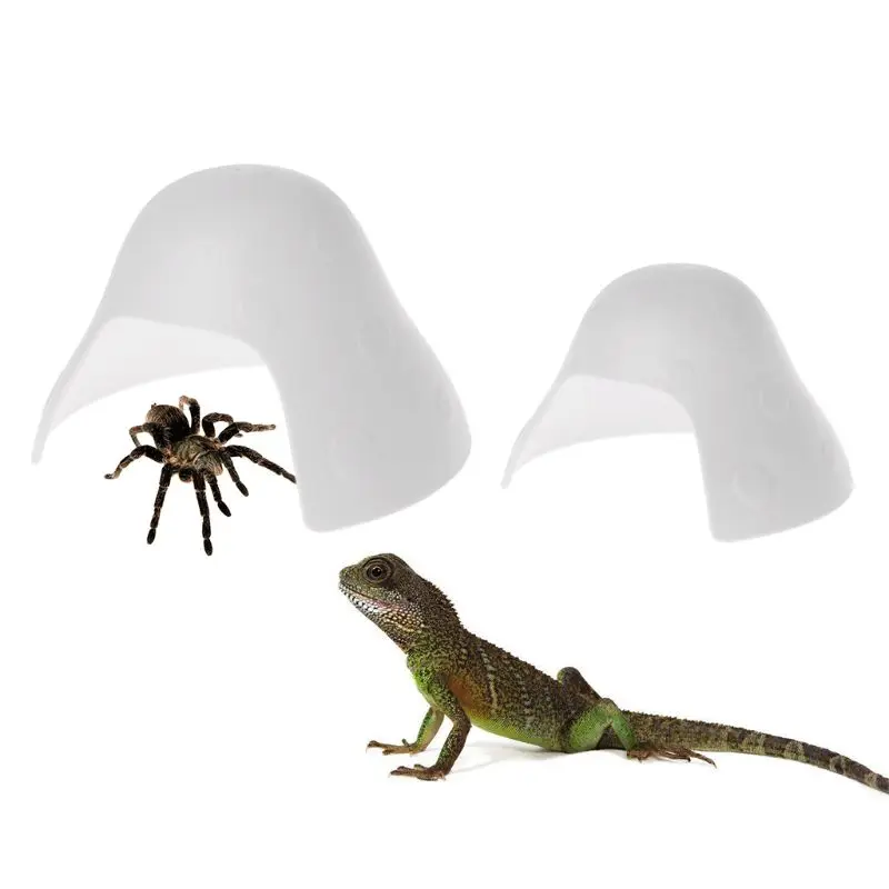 

Reptile Shelter Mushroom Shape Hiding Cave Lizard Snake Habitat Aquarium Ornament