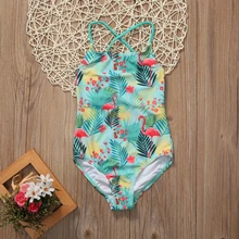 Детское бикини для маленьких девочек, одежда для плавания, купальная одежда, летняя одежда для девочек 2-8 лет