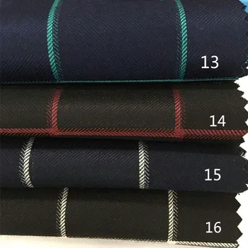 

The spring and autumn Plaid Wool Suit Fabrics imported wholesale handmade DIY wide leg pants for men and women