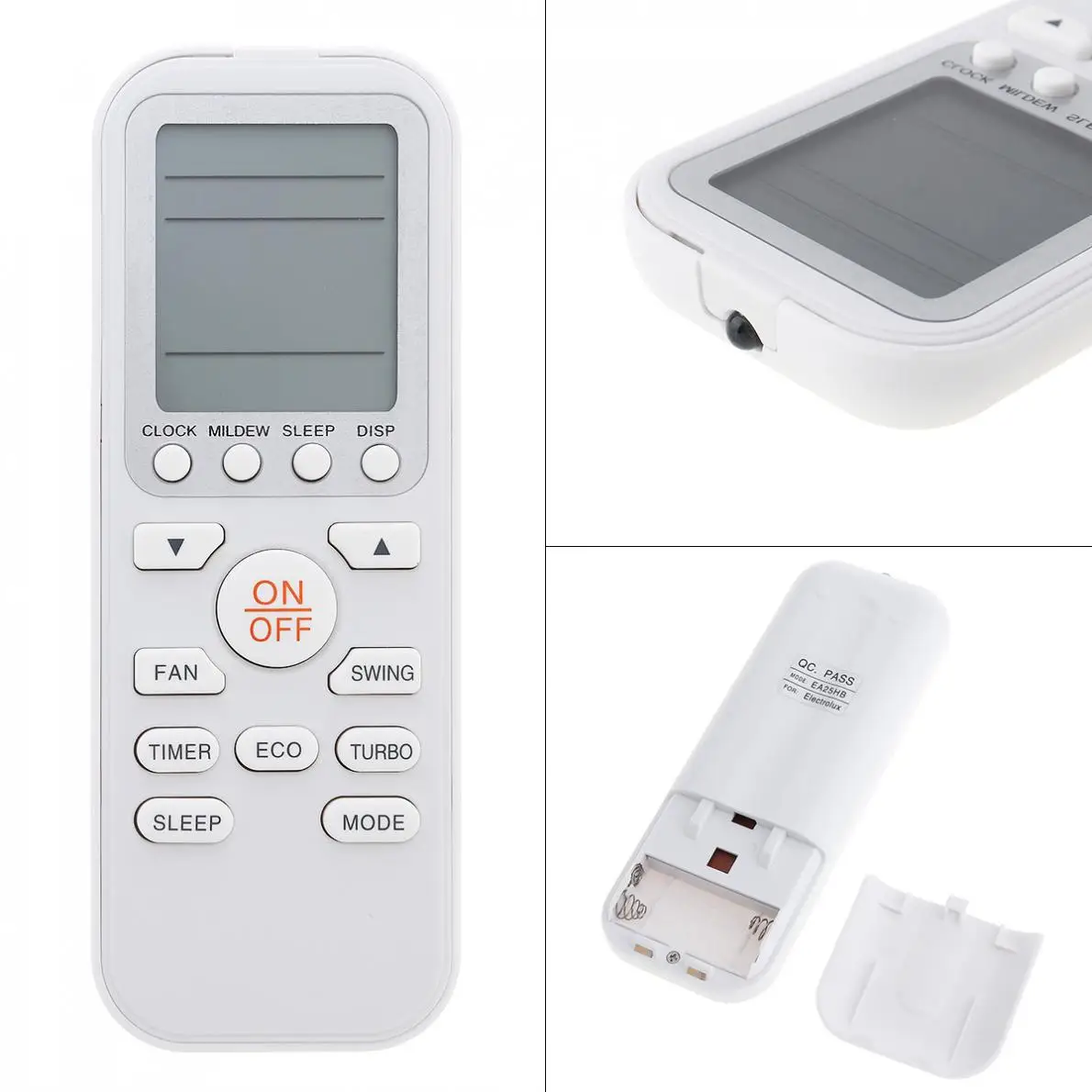 KELANG English Air Conditioner Remote Control Support 2 x AAA Battery