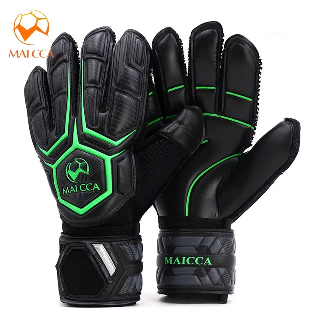 Professional Goalkeeper Gloves Cheap Roll Finger Football Palm Soft