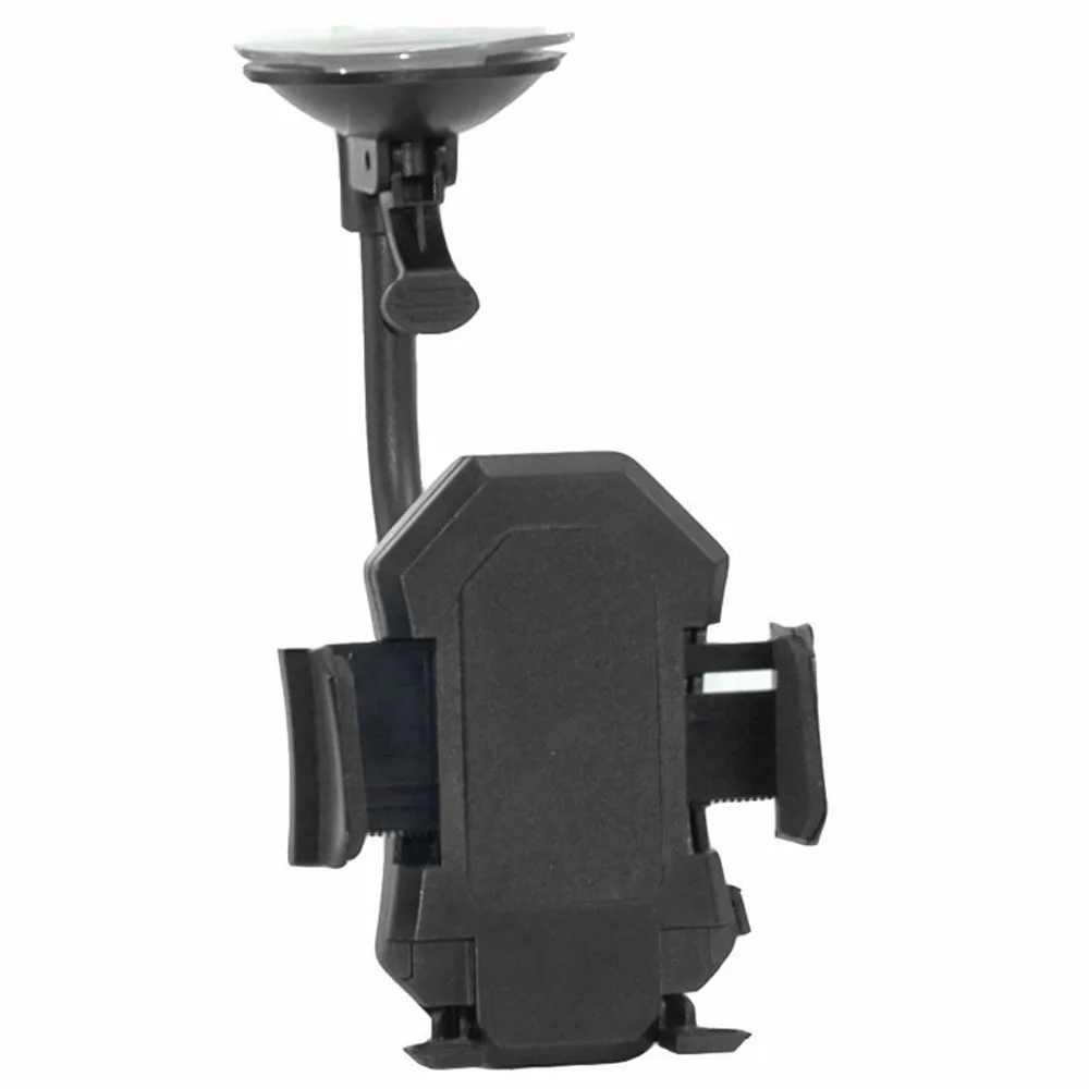 

Universal Adjustable Long Arm Black Car Windshield Suction Mount Holder New Design For Smartphone Soporte Movil #LR1