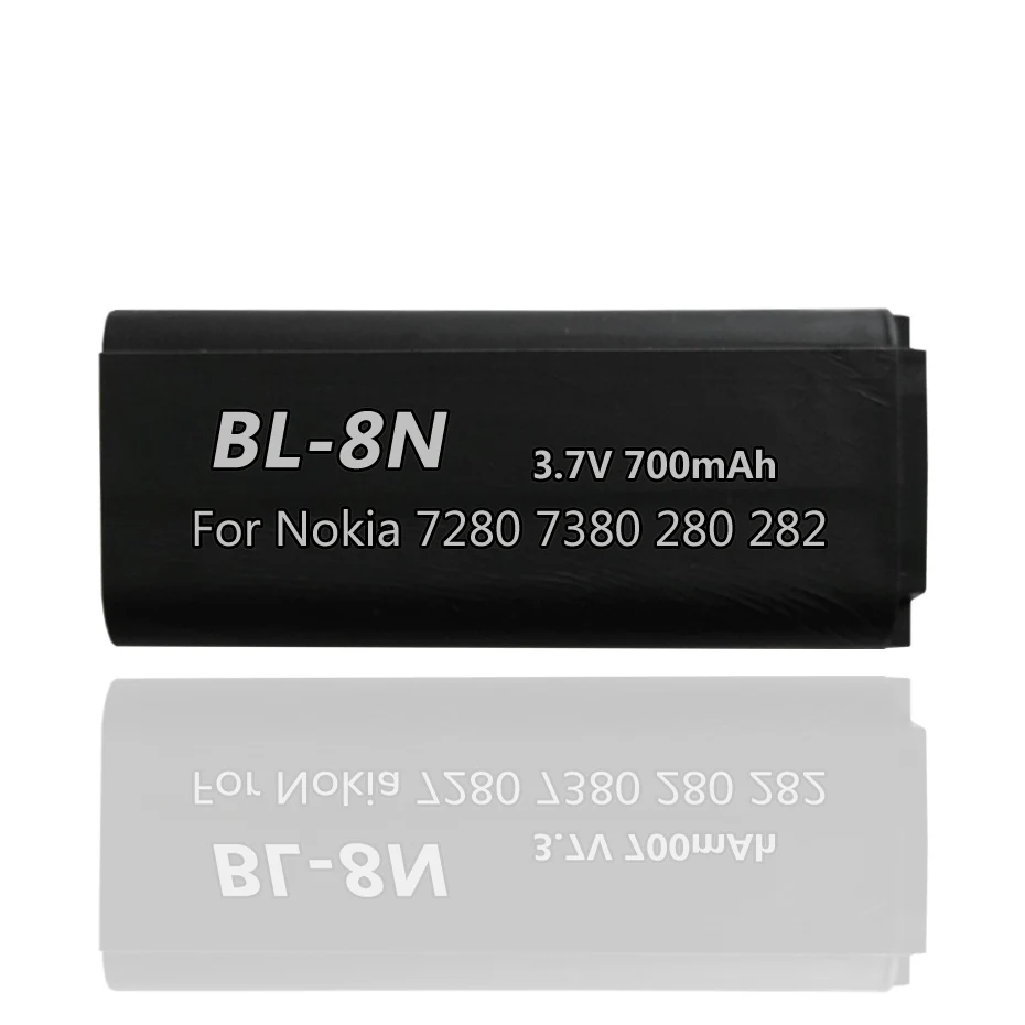 BL-8N BL8N 8N аккумулятор для Nokia 7280 7380 282 280 аккумулятор для мобильного телефона Акку
