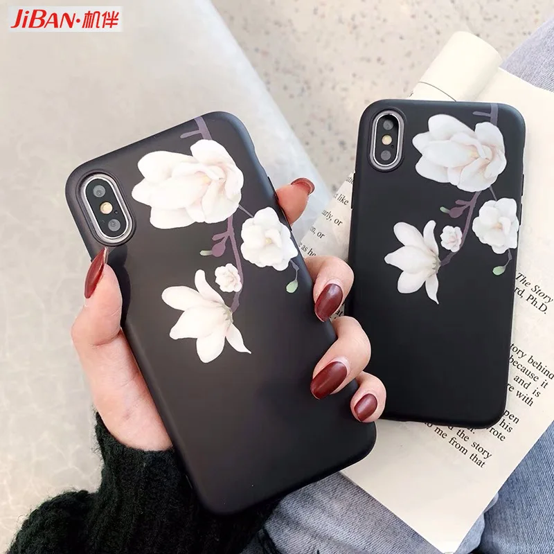 JIBAN Винтаж книги по искусству цветок для iphone 6splus мобильного телефона в виде