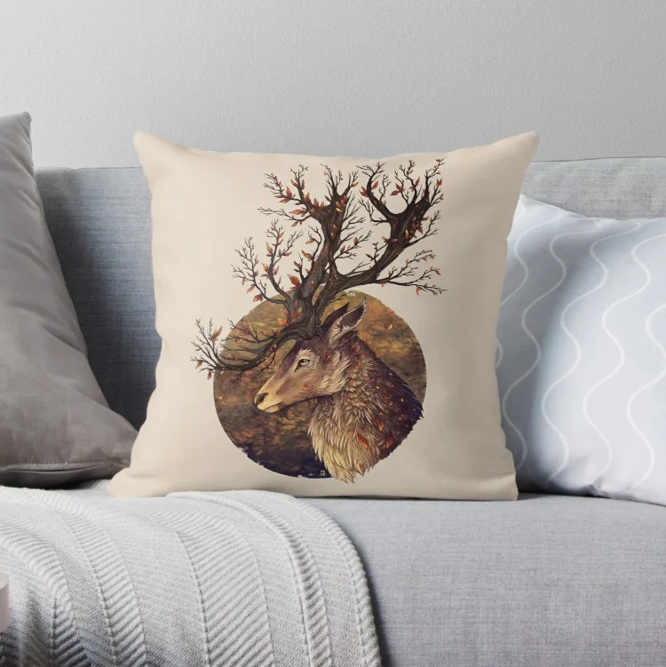 

Autumn Embers Pillow Covers Cases Pattern Nordic Cover Cushion Pillowcase Square Print