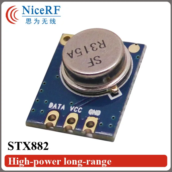 imágenes para Shipping-10pcs/Lot libre STX882 Superheterodino de Alta Potencia 433/315 MHz ASK Módulo Transmisor imágenes para Shipping-10pcs/Lot libre STX882 Superheterodino de Alta Potencia 433/315 MHz ASK Módulo Transmisor