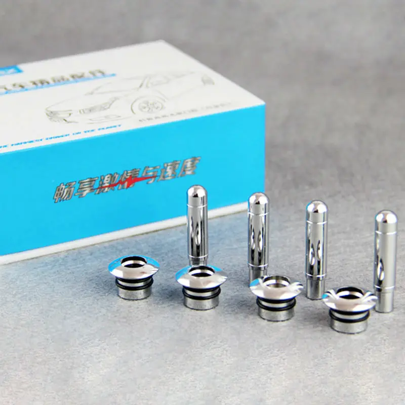 High light Cruze Car Plating Door Lock Stick Pin Cap Set Holding 8PCS
