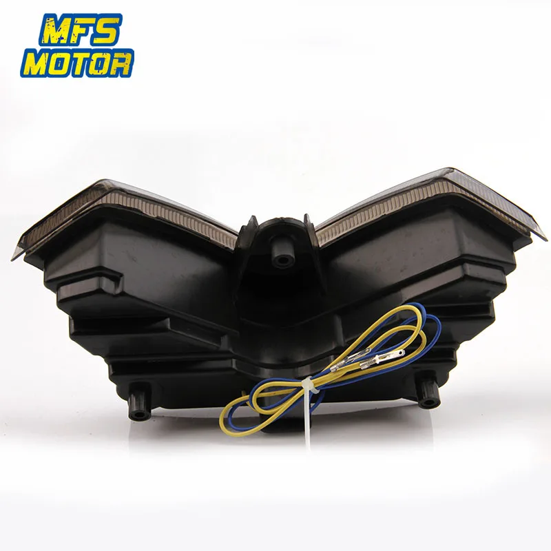 Светодиодный фонарь для Kawasaki Ninja ZX14R ZX-14R ZZR1400 интегрированный мотоцикл указатель поворота Хвост стоп предупреждение о тормозе лампа