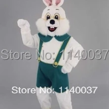 Талисман белый кролик маскот костюм кролика косплей мультфильм персонаж карнавальный костюм вечерние