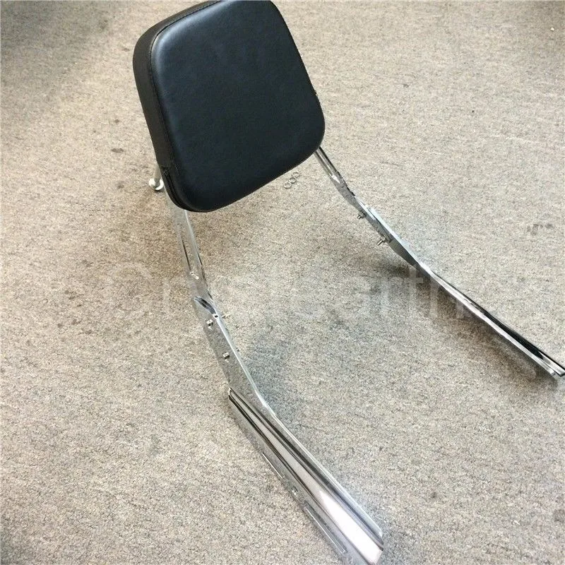 

Heavy Duty Chrome Motorcycle Backrest Sissy Bar+Cushion Pad Kit For Honda VTX 1300C 1800C All Year / VTX 1800F 2005-2011 2010